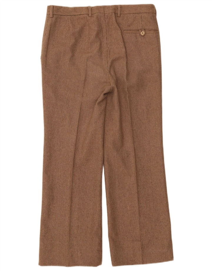 Vintage Herre 2-knap 2-delt jakkesæt IT 48 Medium W32 L28 Brun