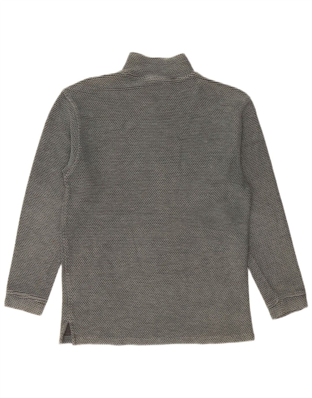 Weird Fish Herre Zip Neck Sweatshirt Jumper Medium Grøn Bomuld