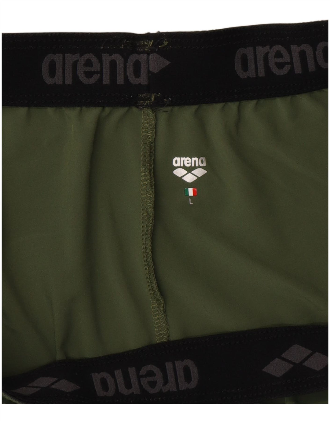 Arena Herre Sportshorts Large Khaki Polyester