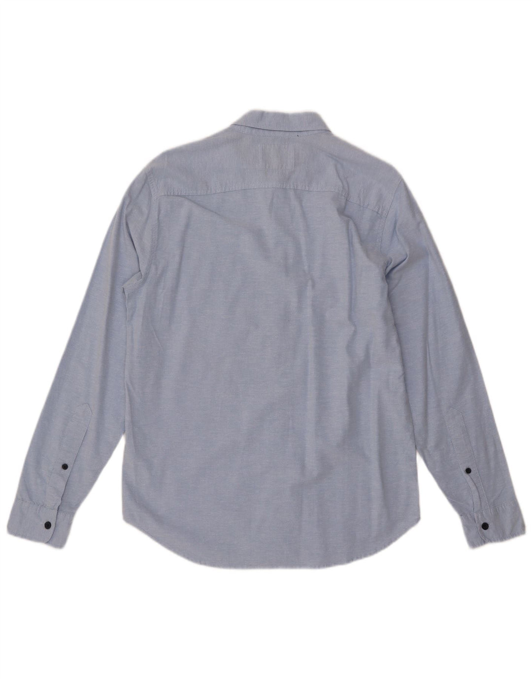 HOLLISTER Herreskjorte Medium Blå Bomuld