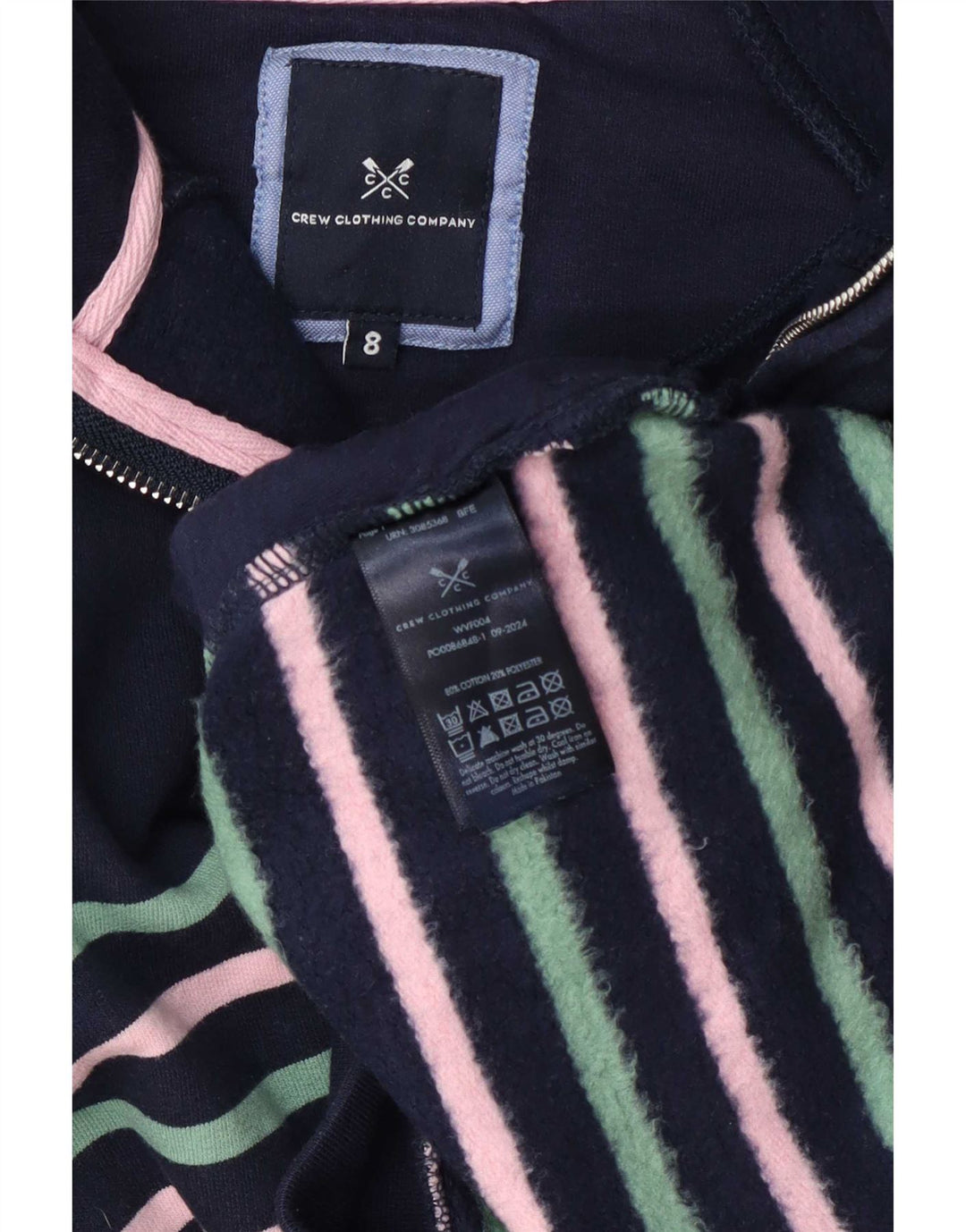 Crew Clothing Dame Oversized Sweatshirt Jumper UK 8 Small Navy Blue