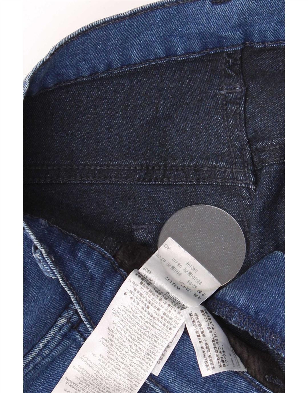 Levi's Straight Jeans til mænd W32 L32 Marineblå bomuld