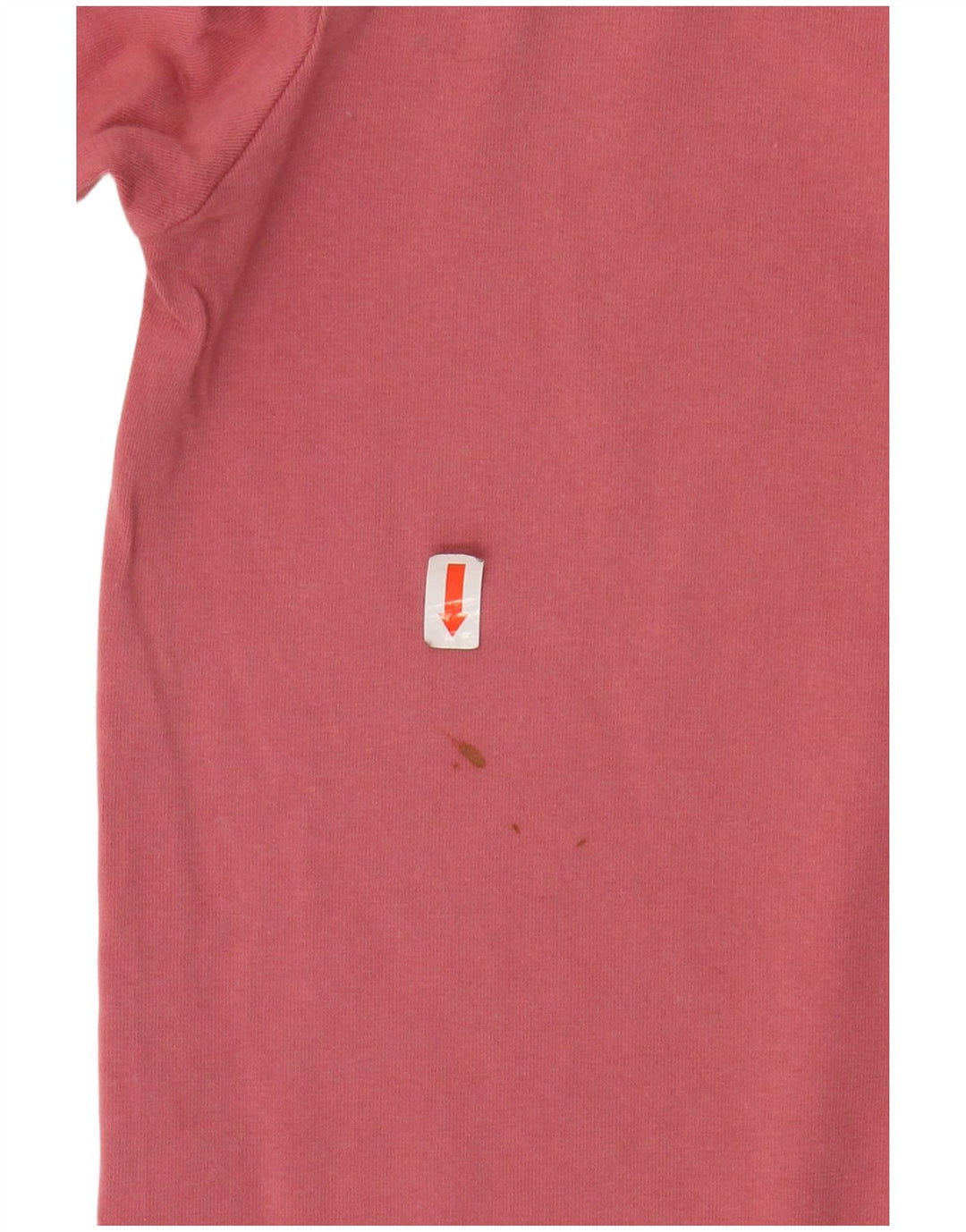 ADIDAS Dame Top Langærmet UK 8 Lille Pink Bomuld