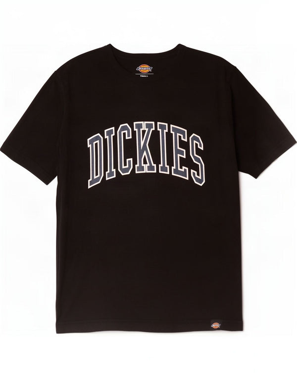 Dickies Herre grafisk T-shirt Top Lille sort bomuld