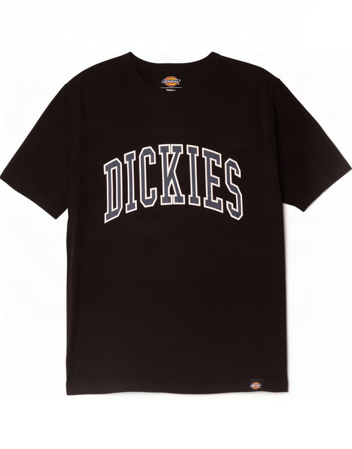 Dickies Herre grafisk T-shirt Top Lille sort bomuld