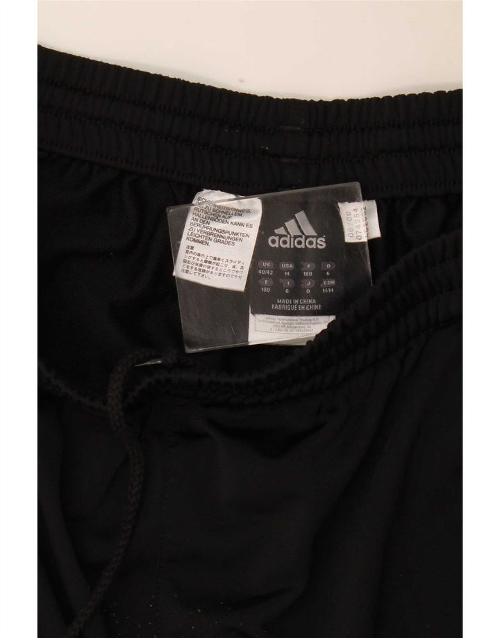 Adidas Træningsdragtsbukser til mænd UK 40/42 Medium Sort Colourblock Polyester