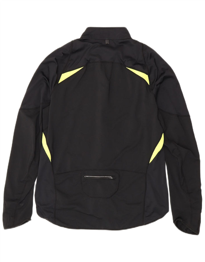 Nike Træningsdragt til mænd, topjakke UK 42/44 Stor sort farveblok polyester