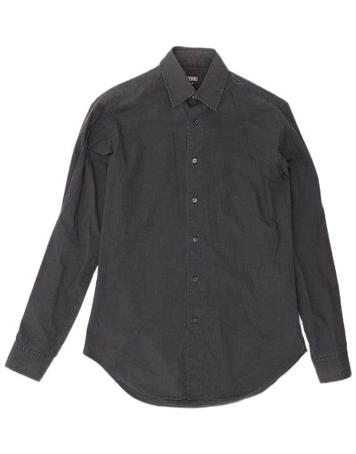 Gianfranco Ferre Herreskjorte str. 39 Medium Navyblå