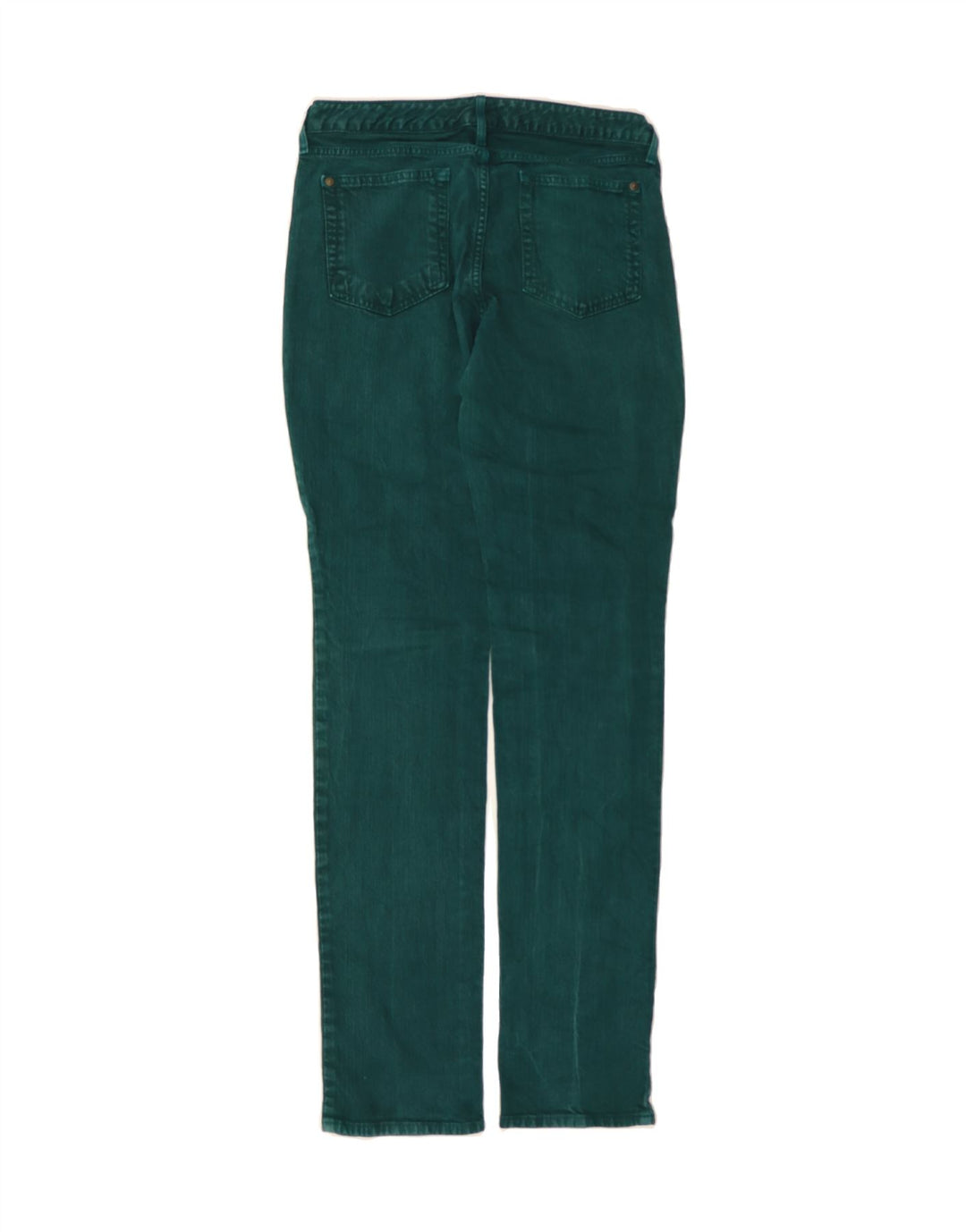 EDDIE BAUER Womens Classic Fit Straight Jeans US 6 Medium W32 L34 Green Vintage Eddie Bauer and Second-Hand Eddie Bauer from Messina Hembry 