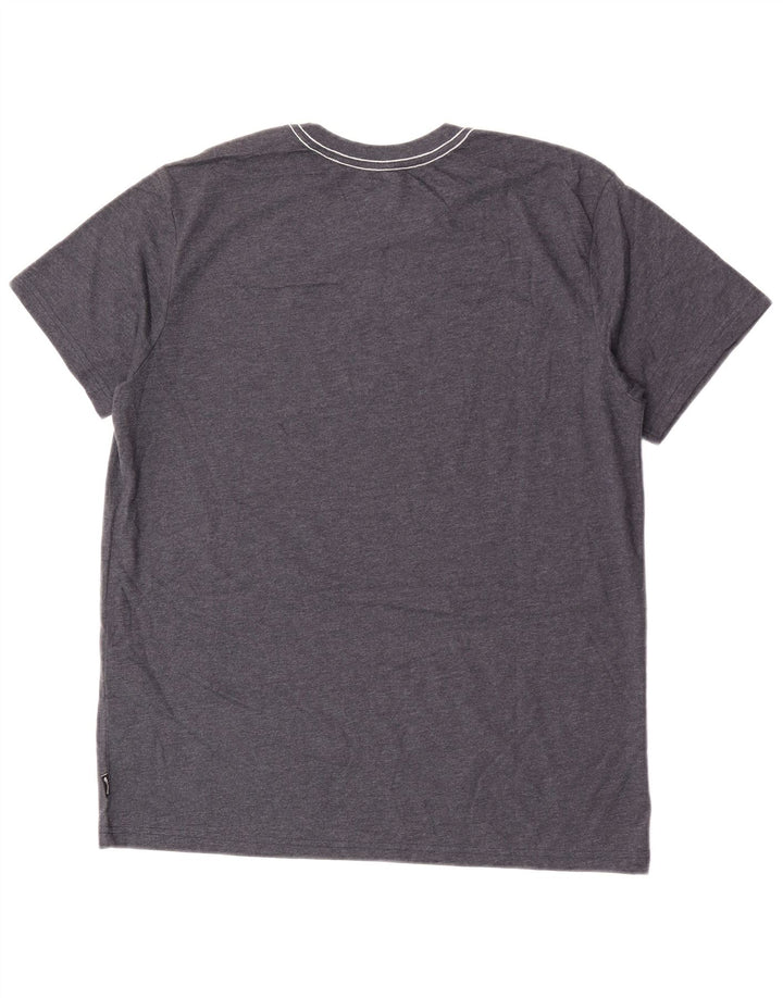 Billabong Herre grafisk T-shirt Top mellemgrå bomuld