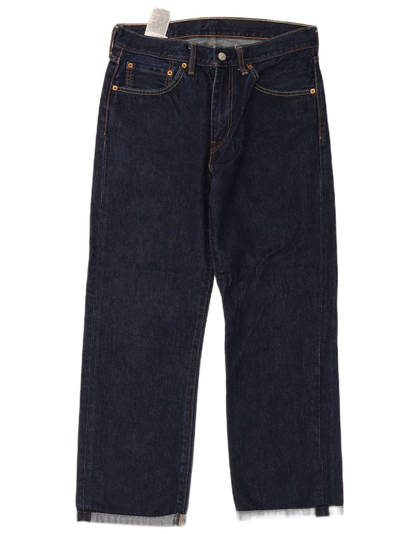 Levi's Herre 751 Loose Fit Straight Jeans W32 L27 Marineblå Bomuld