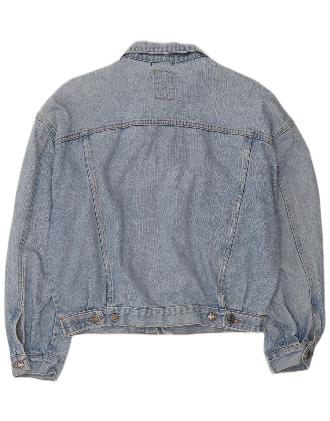 VINTAGE Denimjakke til mænd UK 38 Medium Blue