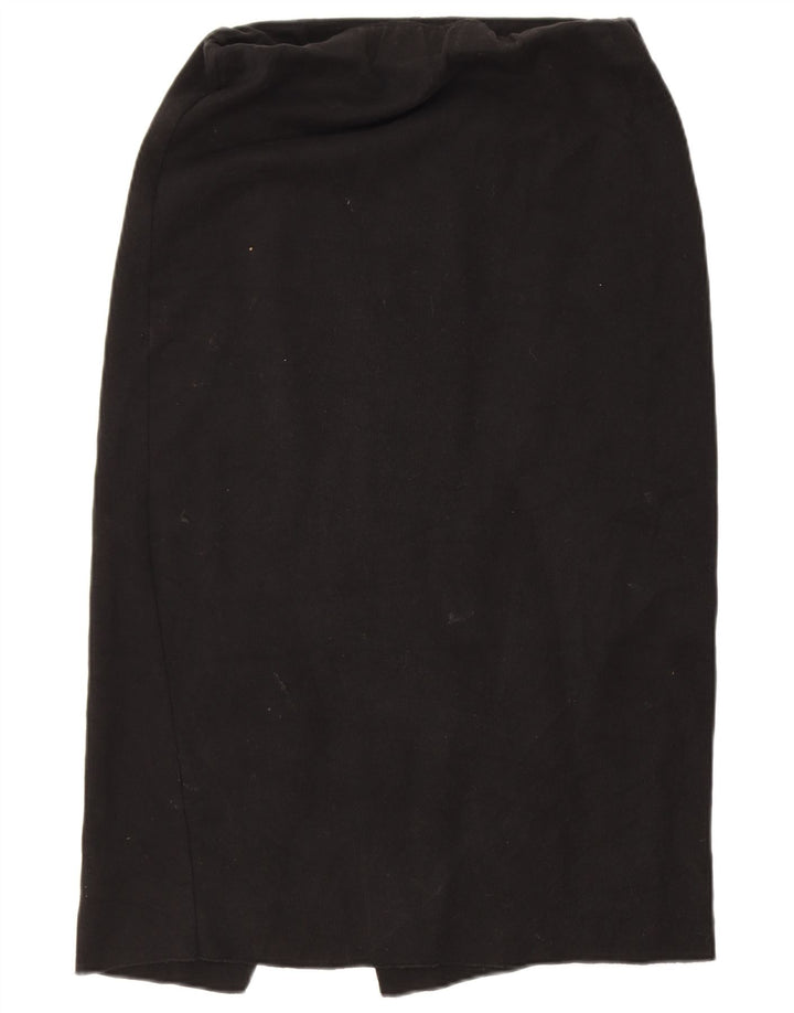 Zara lige nederdel til kvinder Large W30 Sort