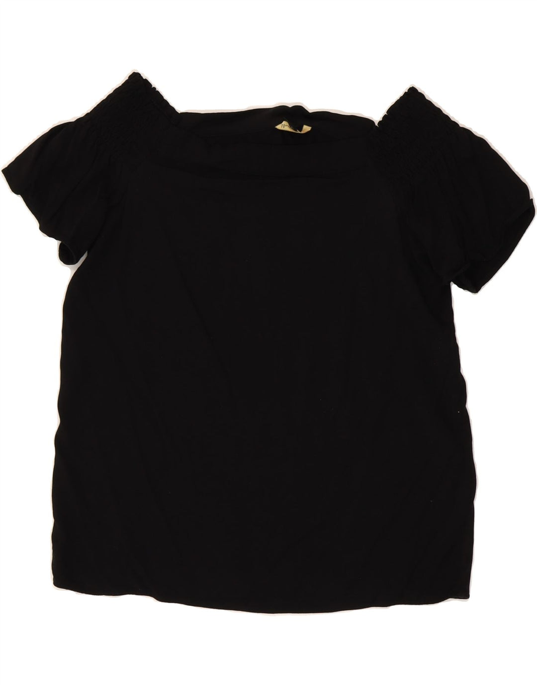 MASSIMO DUTTI Womens Blouse Top UK 6 XS Black Lyocell Vintage Massimo Dutti and Second-Hand Massimo Dutti from Messina Hembry 