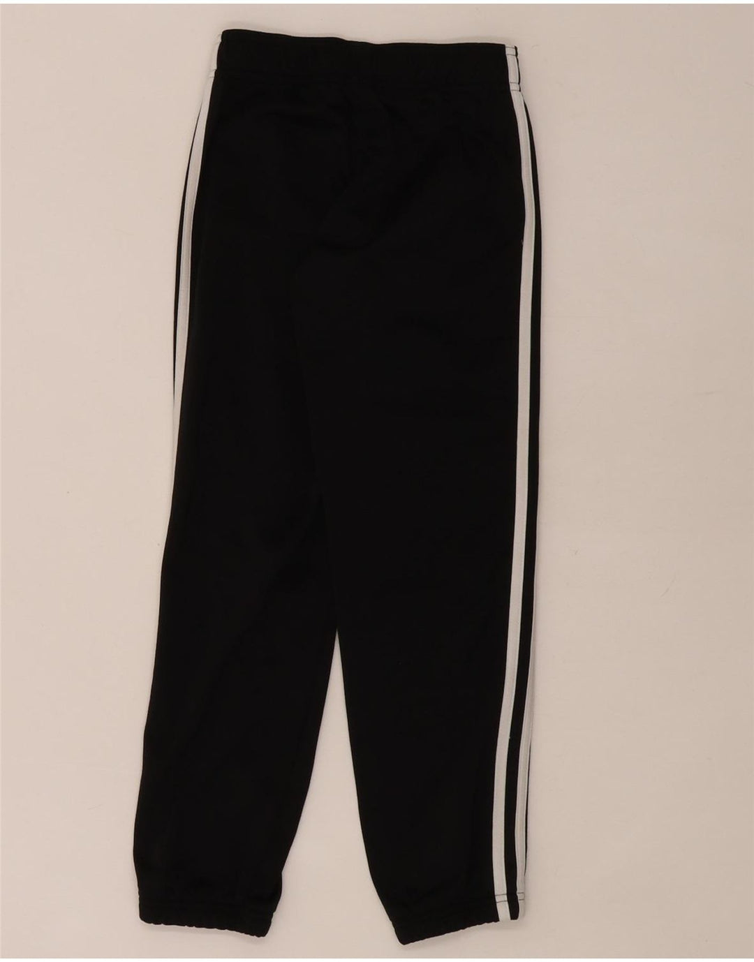 Adidas Drenge Træningsdragt Bukser Joggers 7-8 År Sort Polyester