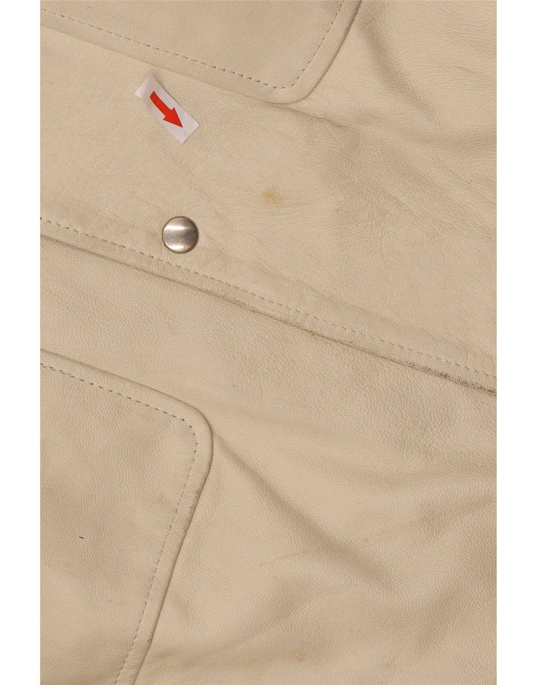 Settore Herre Læderjakke UK 42 XL Beige