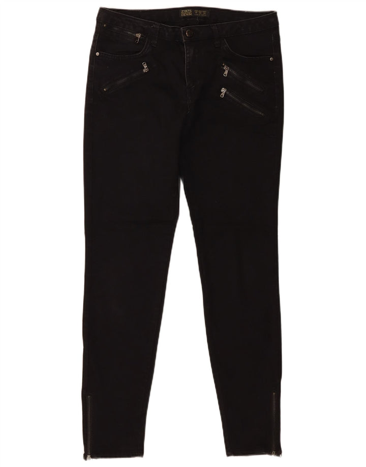 Zara Dame Skinny Jeans EU 40 Medium W30 L28 Sort