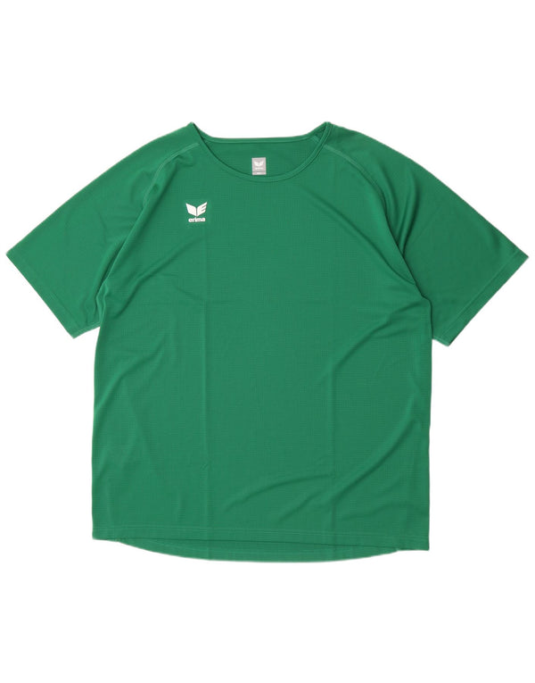 Erima Herre T-Shirt Top 2XL Grøn Polyester