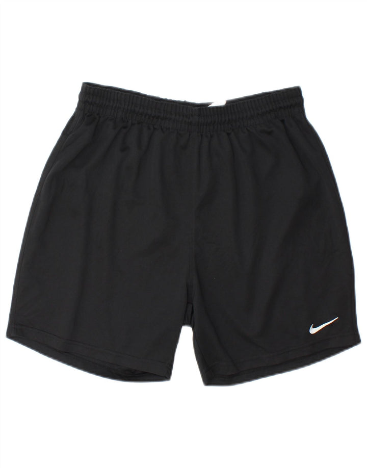 Nike Herre Regular Fit Sportshorts Små sorte polyester