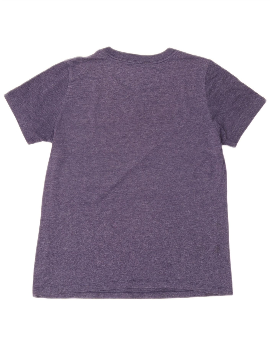 Converse T-shirt top til kvinder i klassisk pasform UK 12 Medium Navy Blue Flecked