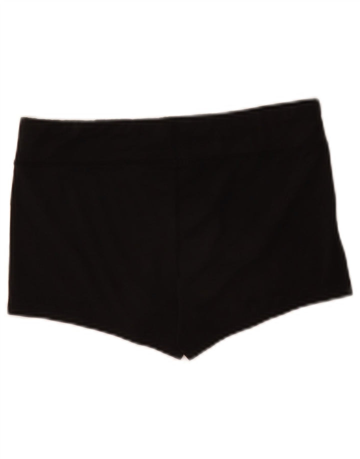 Nike Dame Dri Fit Sport Shorts UK 10 Small Black Polyester