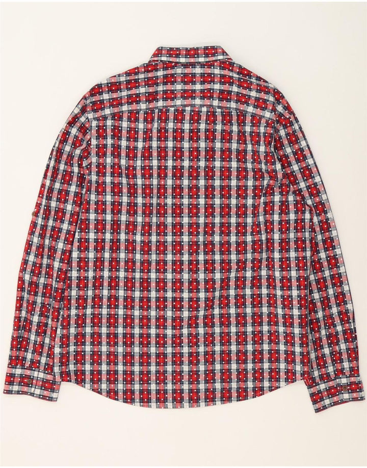 Penguin Heritage Slim Fit skjorte 2XL rød ternet bomuld