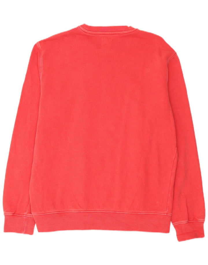 Marks & Spencer Herre Sweatshirt Jumper Stor Rød Bomuld