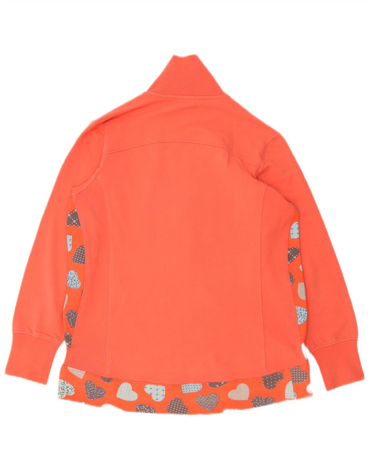 Asics træningsdragt topjakke til kvinder UK 16 Large Orange Heart