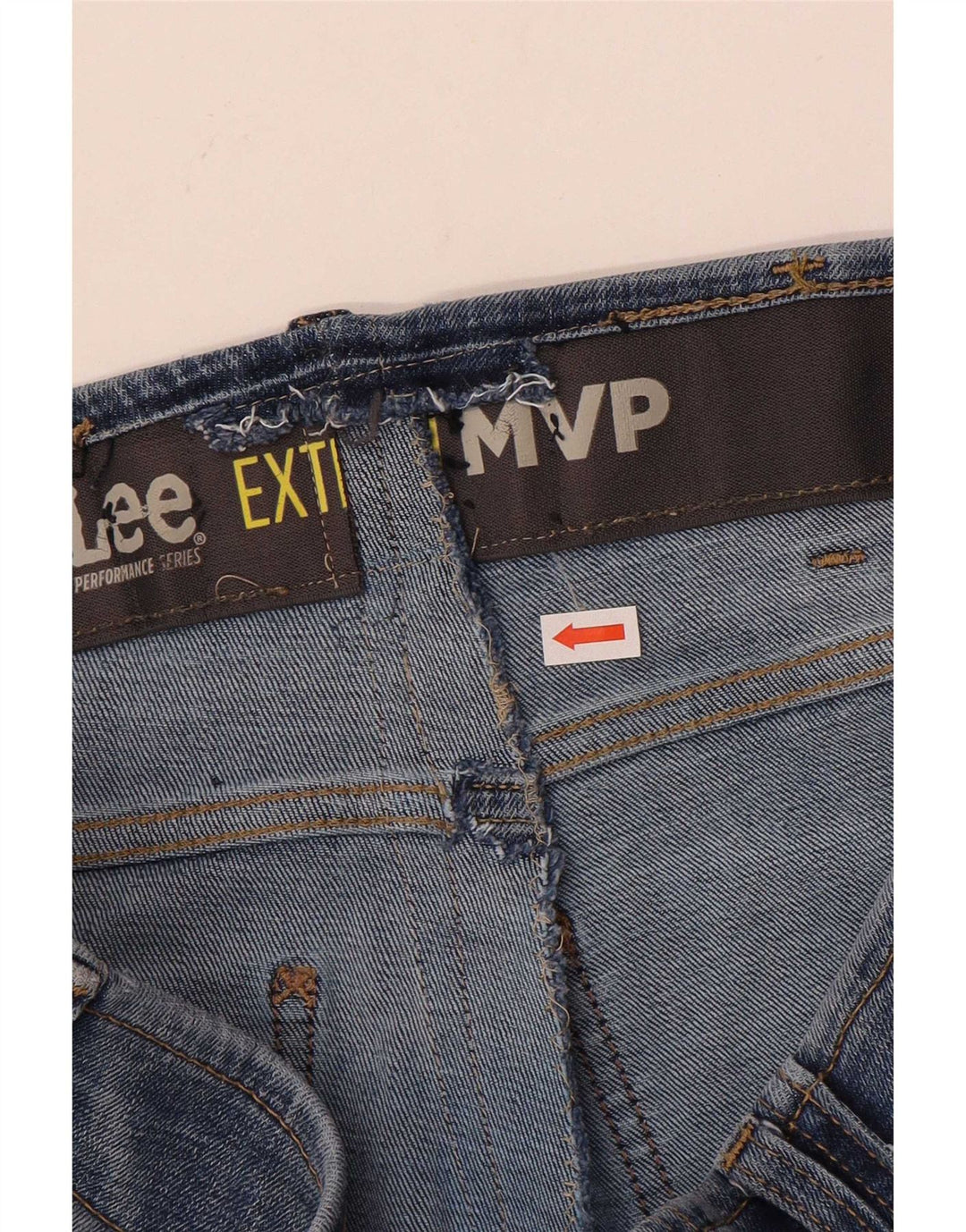 Lee Mens Extreme Motion Slim Jeans W36 L32 Blå Bomuld