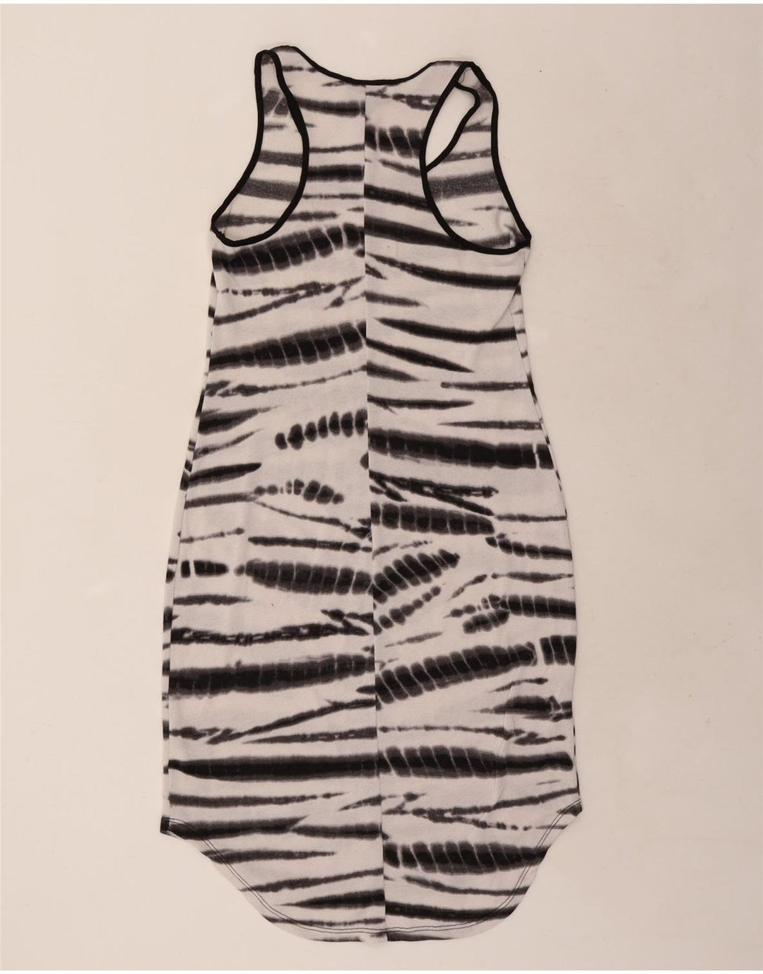 MOSSIMO T-shirt uden ærmer til kvinder, UK 12 Medium White Tie Dye