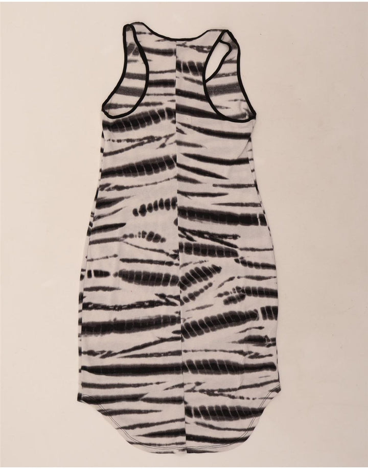 MOSSIMO T-shirt uden ærmer til kvinder, UK 12 Medium White Tie Dye