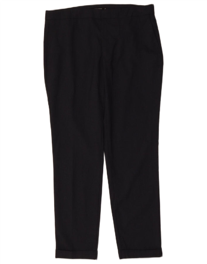 Zara Dame Slim Suit Bukser EU 38 Small W28 L27 Grå