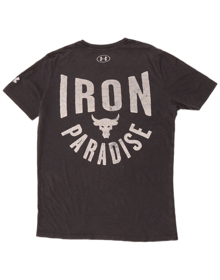 Under Armour Herre grafisk T-shirt Top Medium Sort