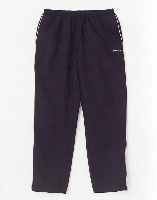 Reebok Træningsdragt bukser til mænd XL marineblå polyester