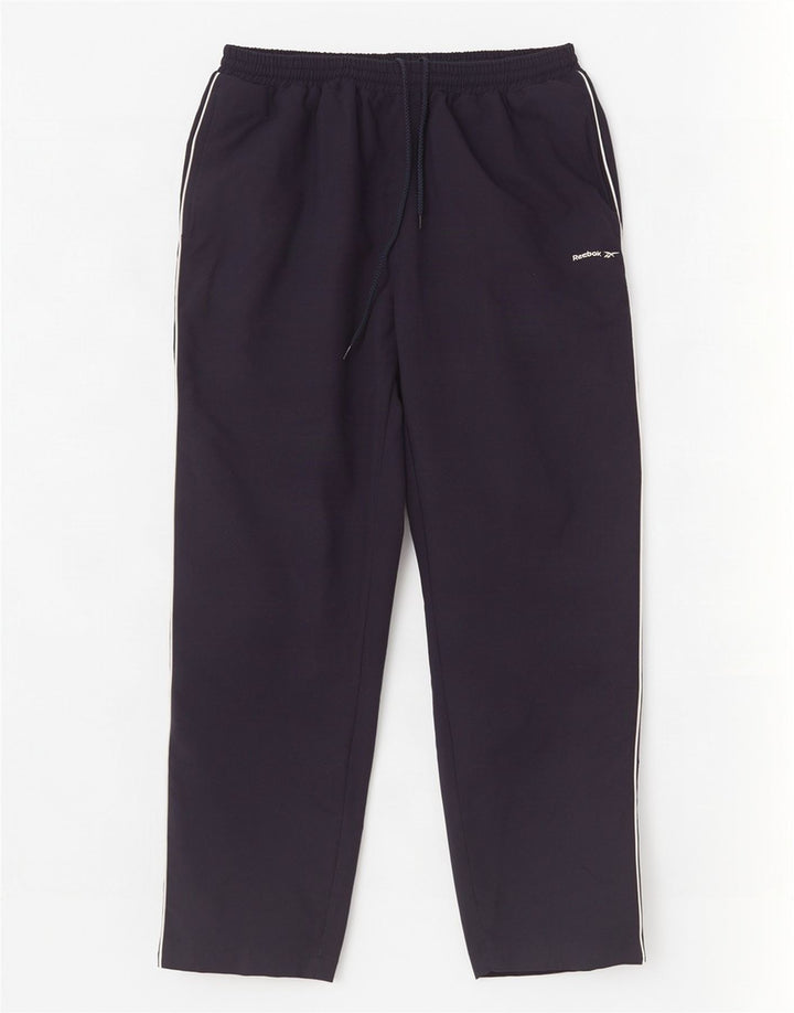 Reebok Træningsdragt bukser til mænd XL marineblå polyester