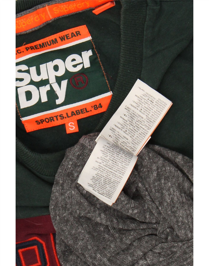 SUPERDRY Herre grafisk langærmet lille flerfarvet farveblok