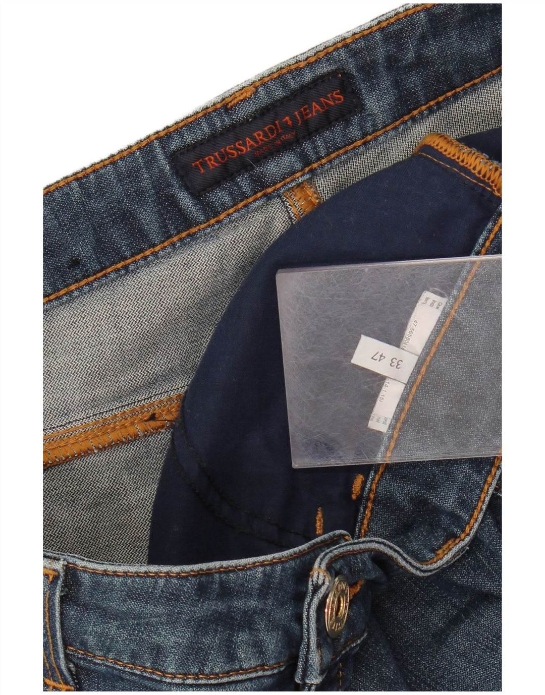 Trussardi Slim Jeans til kvinder W33 L32 Blå