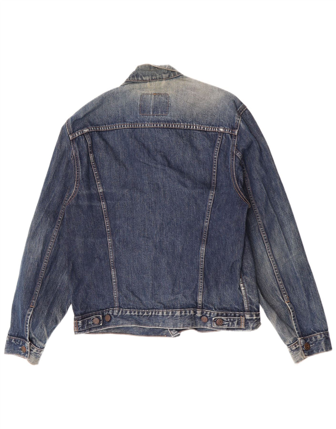 Levi's Herre 70503 Denimjakke UK 40 Stor Blå Bomuld
