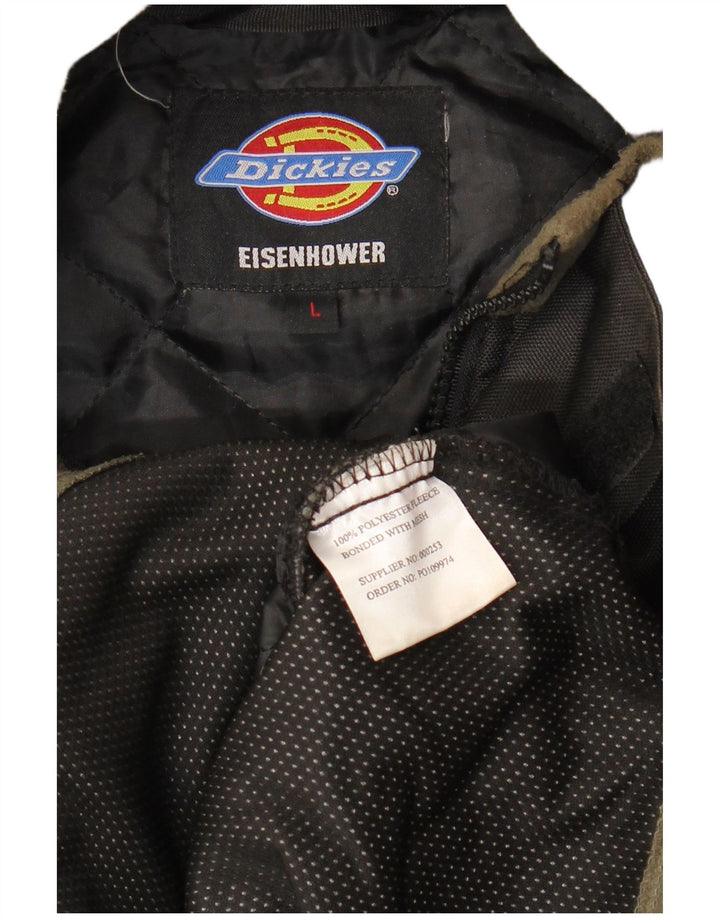 DICKIES Herre Eisenhower Golf Club Windbreaker Jacket UK 40 Large Black