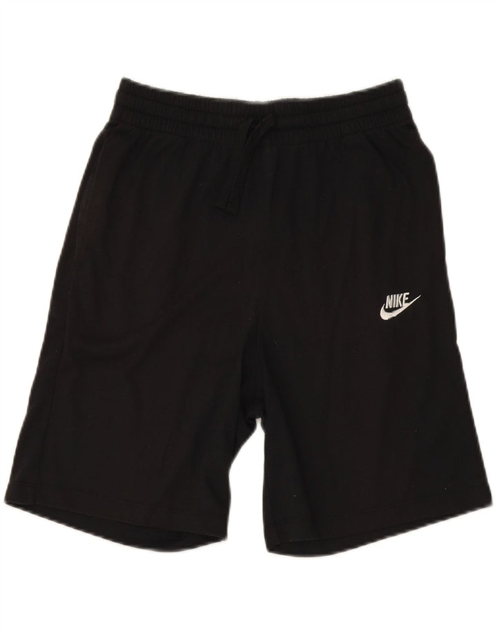 NIKE Boys Sport Shorts 13-14 Years XL Black Polyester Vintage Nike and Second-Hand Nike from Messina Hembry 