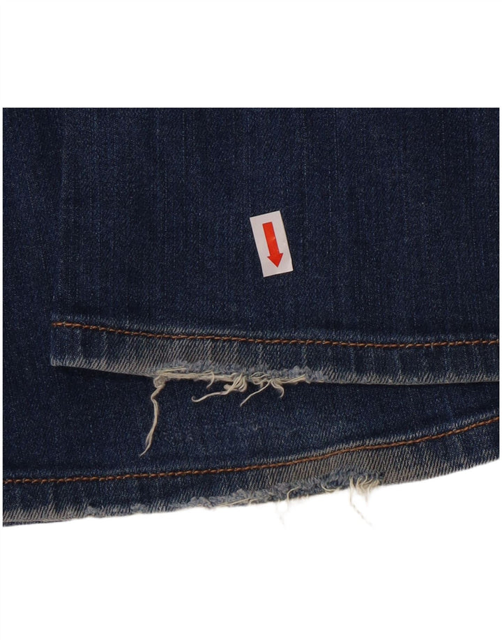 TOMMY HILFIGER Dame Bootcut Jeans US 6 Medium W30 L30 Blå Bomuld