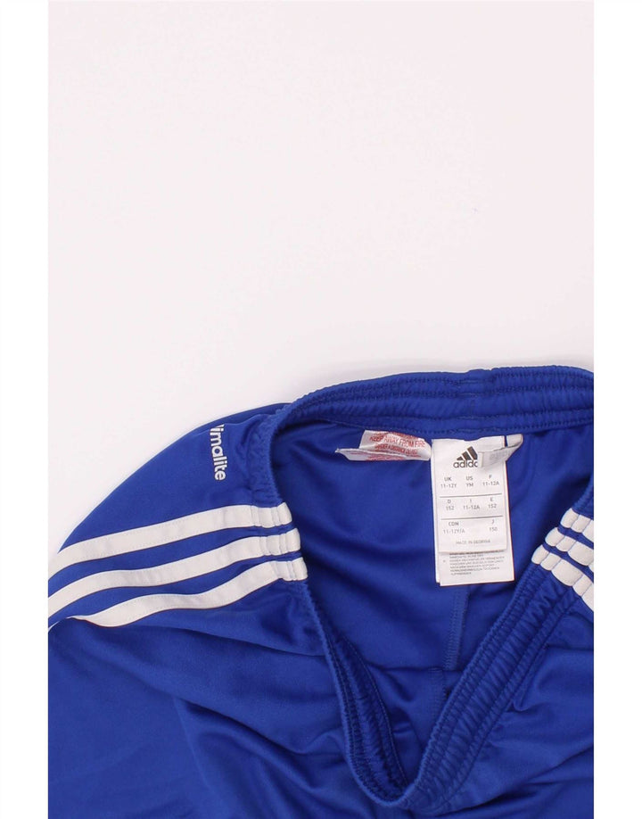 Adidas Boys Climalite Sportshorts 11-12 år Blå polyester