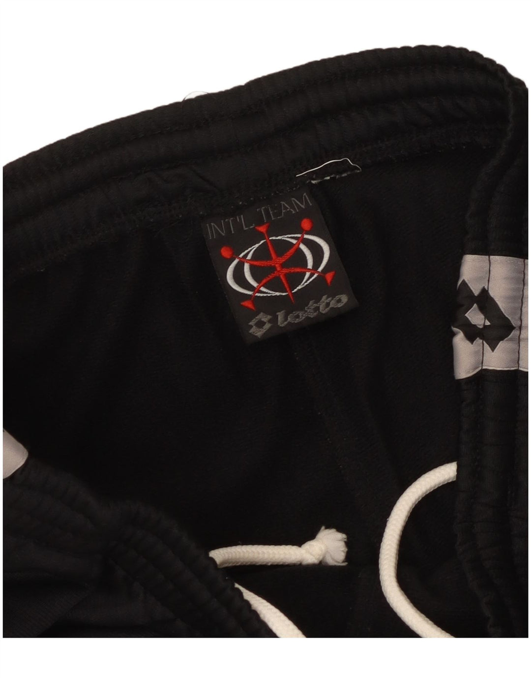 Lotto Herre grafiske træningsdragt bukser Large Black Colourblock