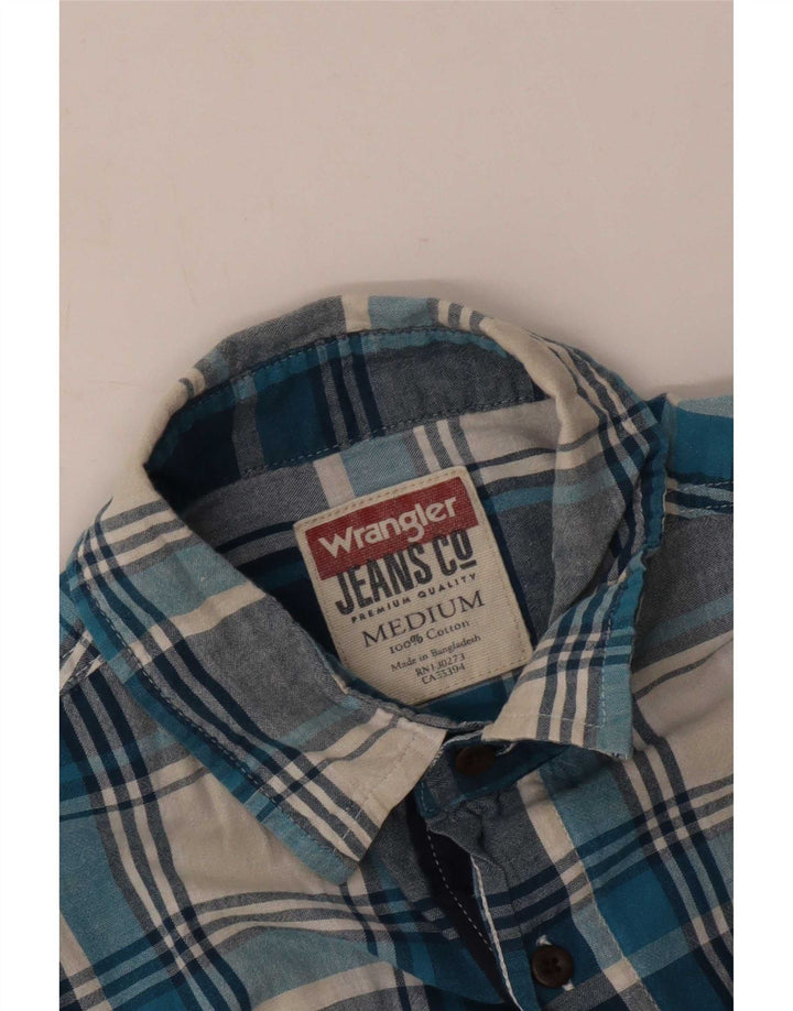 Wrangler Herreskjorte Medium Blue Check