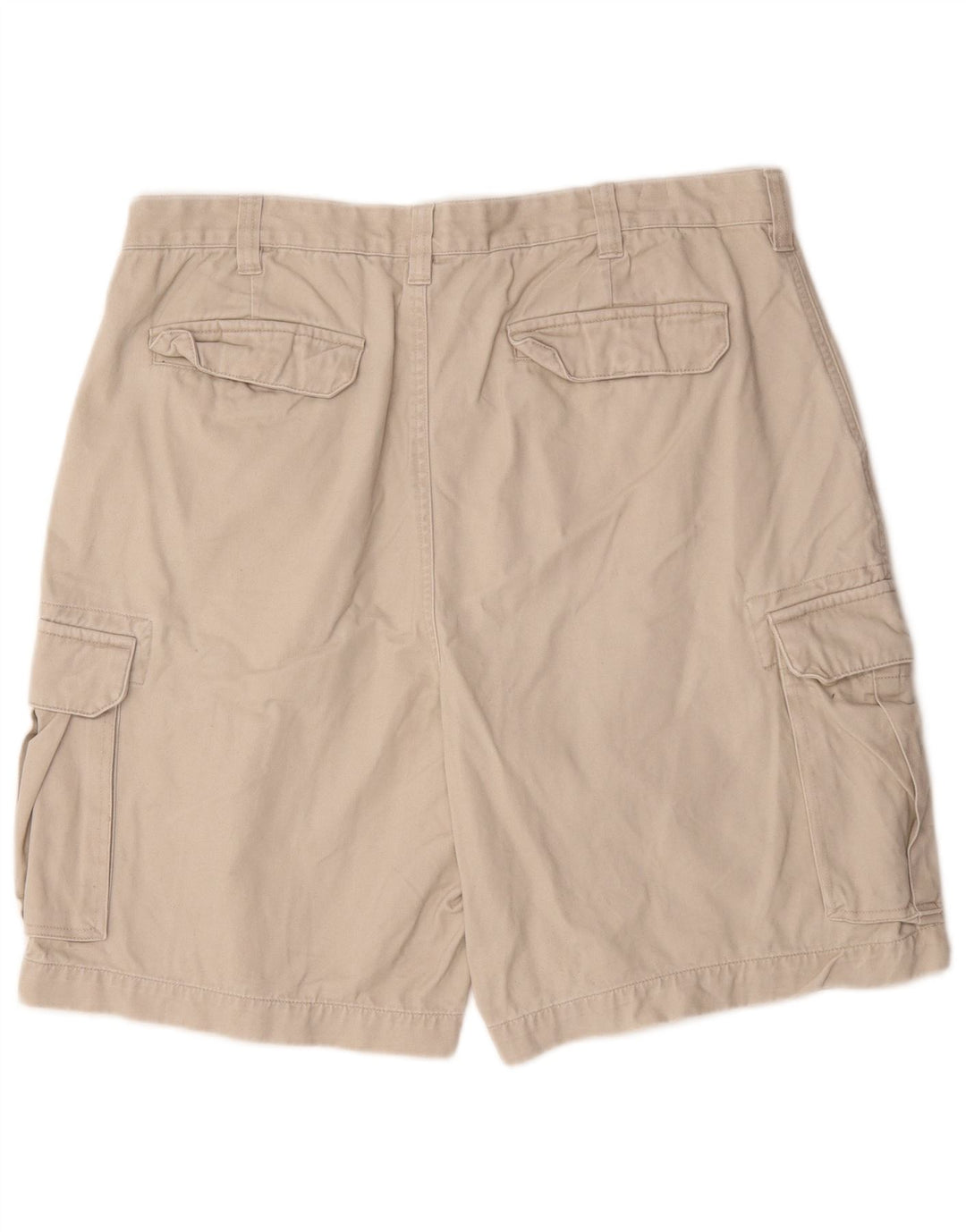 Tommy Hilfiger Herre Cargo Shorts W36 Stor Beige Bomuld