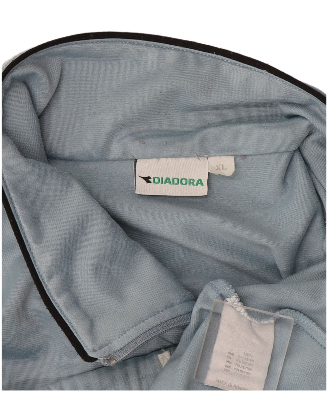 Diadora Træningsdragt til mænd Topjakke XL Blå Polyester