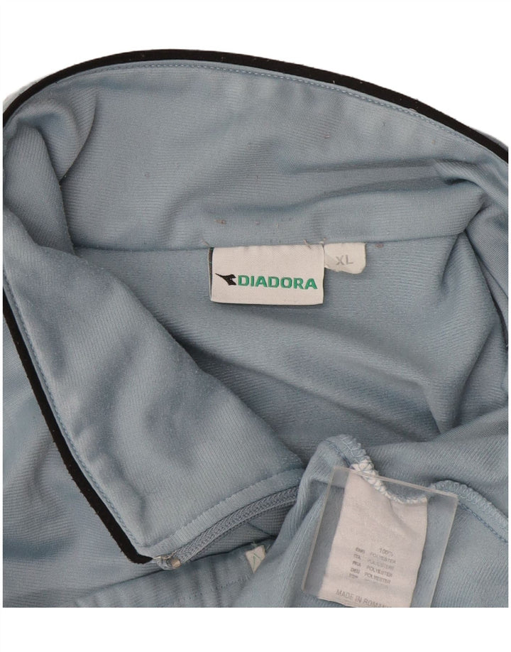 Diadora Træningsdragt til mænd Topjakke XL Blå Polyester