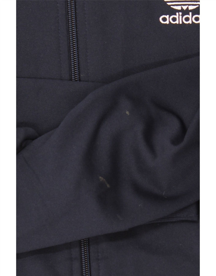 ADIDAS Træningsdragt topjakke til drenge 13-14 år Navy Blue Colourblock