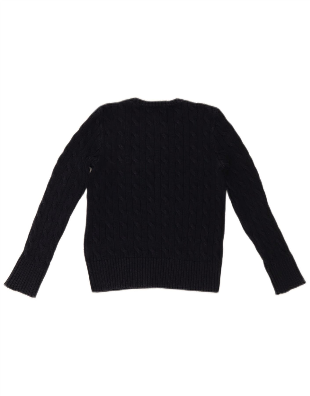 POLO RALPH LAUREN Pige sweater med rund hals 8-9 år Mellem marineblå