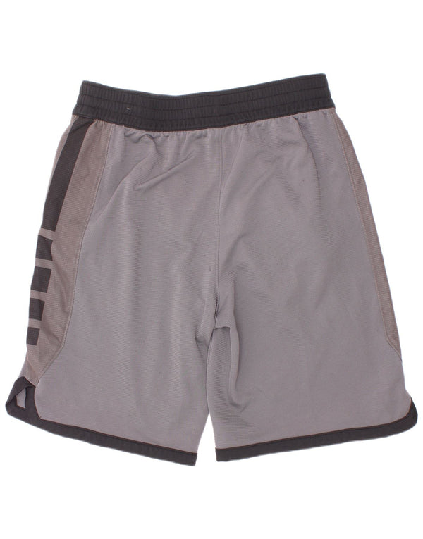 Nike drenge Dri Fit grafiske sportsshorts 12-13 år store grå polyester